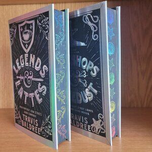 **NEW,SIGNED** Legends & Lattes, Bookshops & Bonedust, Travis Baldree, Fairyloot